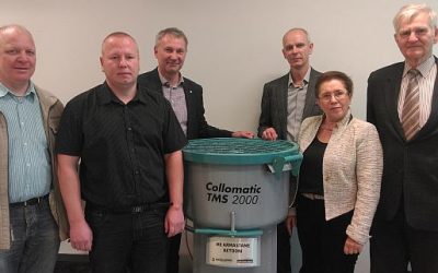 Faculty of Civil Engineering of the Tallinn University of Technology received a new contemporary concrete mixer